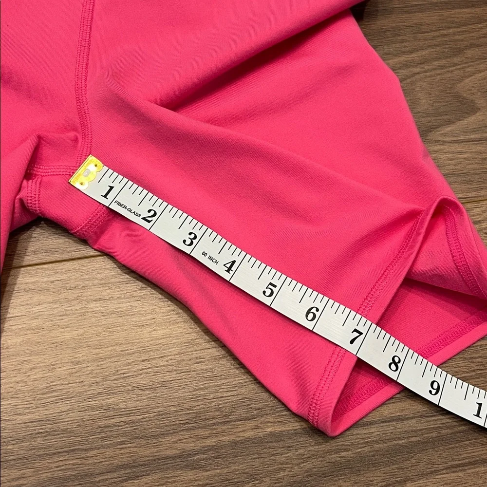 Alo Yoga High Waist Biker Short in Pink Size XS